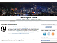 Tablet Screenshot of occupiersjournal.com